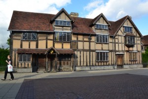 Shakespearovo rodiště ve Stratfordu